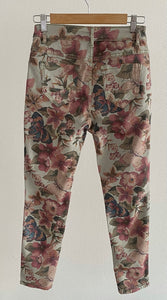 Pantalón floral doble vista